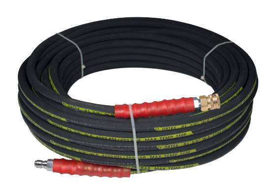 100' 3/8" x 4200 PSI W/ COUPLERS, FREE SHIPPING