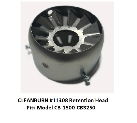 CLEANBURN Retention Head 11308