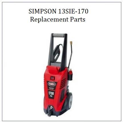 SIMPSON, 13SIE-170 parts