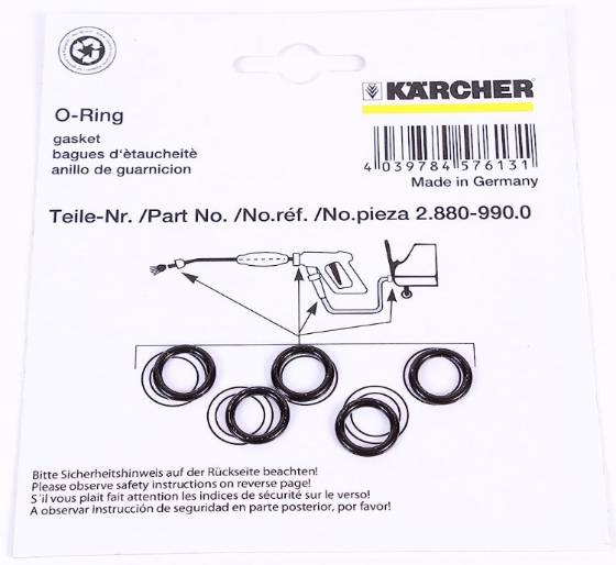 28809900 Spare Parts Set O-Ring