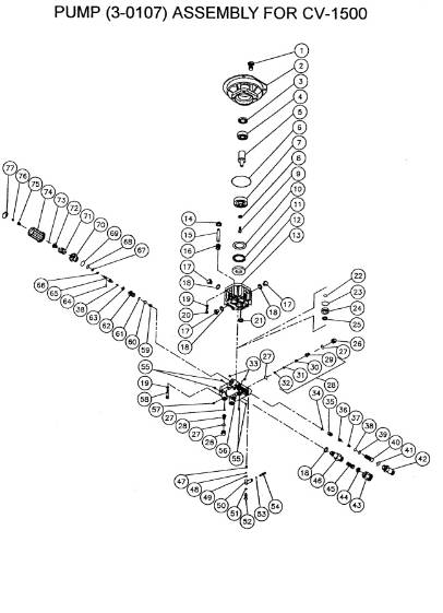 Mi-T-M, 3-0107 Pump Repair Parts