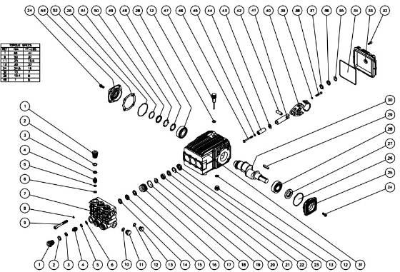 Mi-T-M, 3-0213 Pump Repair Parts