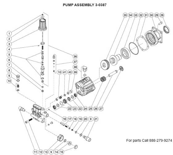 Mi-T-M, 3-0387 Pump Repair Parts
