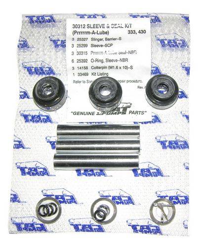 Cat Pump Sleeve & Seal Kit - 30312