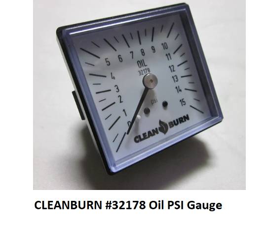 CLEANBURN Oil Gauge 32178