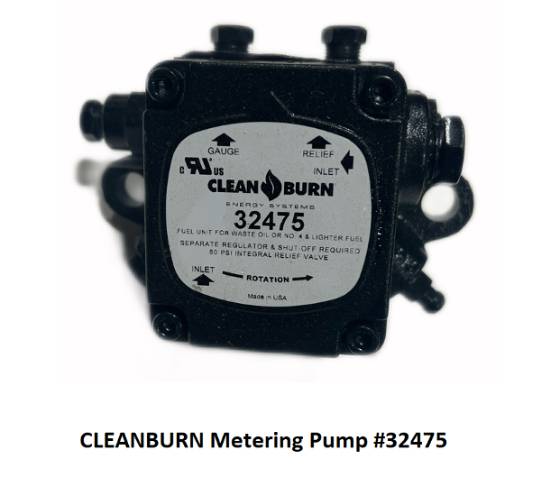 32475 CLEANBURN Metering Pump