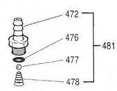 CAT Fixed Barb Assembly 33480