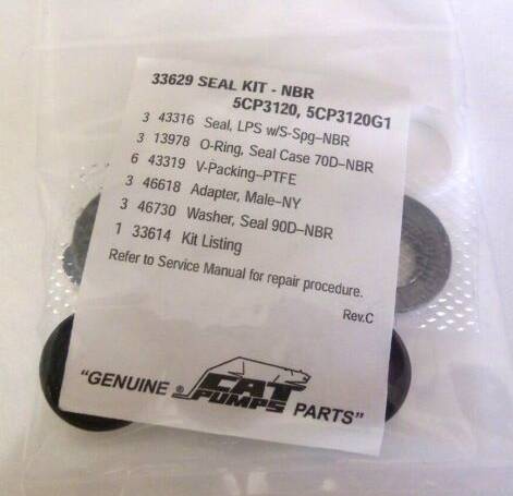 Cat Pump Seal Kit 33629