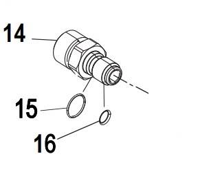 Injector Outlet 22mm