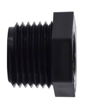 Hex Bushing 3/4" x 1/2" Poly