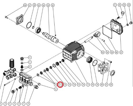 INTERMEDIATE SEAL RETAINER 46-1311