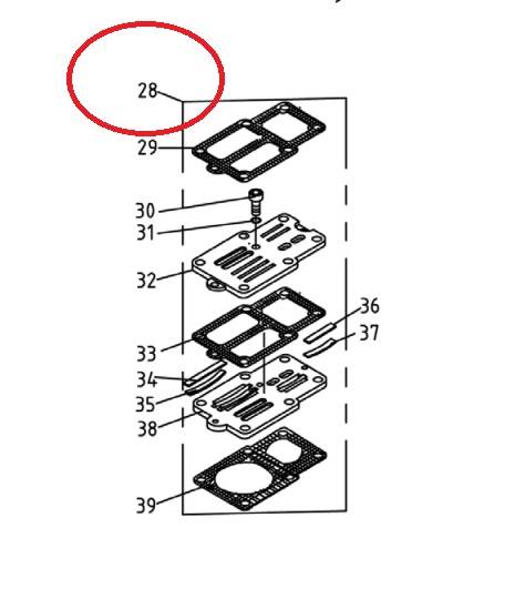 KIT VALVE PLATE ASSY 70-0528