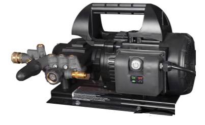 ELEC MOTOR/PUMP, 1500PSI@2.0GPM BLACK,