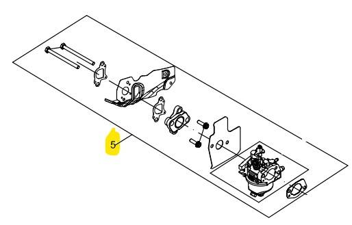 SIMPSON Carburetor Kit 7114330