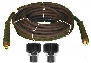 HOSE 1/4"X23' 3262PSI R1 BLACK 15-0117