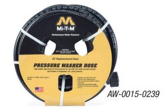 MITM HOSE 1/4X30' 3000PSI BLACK