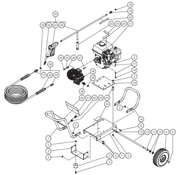 Mi-T-M, CA-3000-0MMH Parts