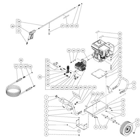 Mi-T-M, CA-4004-1MGH Parts