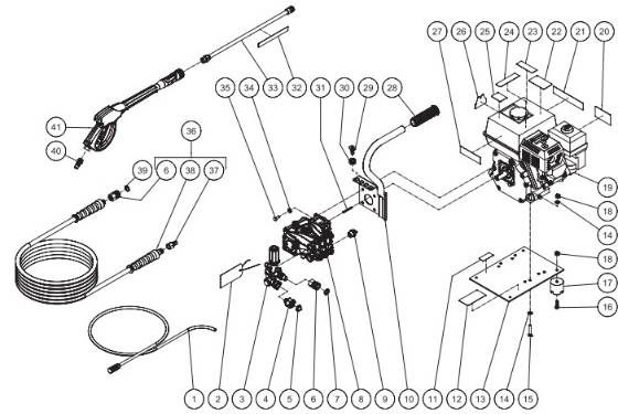 Mi-T-M, CD-2003-3MHH Parts