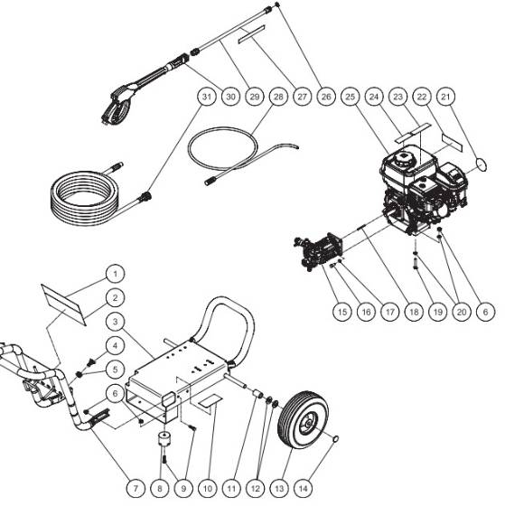 Mi-T-M, CM-3000-0MMB Parts Before SN 10991817