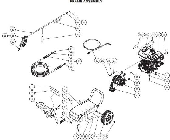 Mi-T-M, CM-3600-PMAM Parts