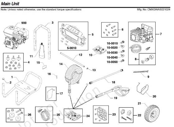 CRAFTSMAN, CMXGWAS021024