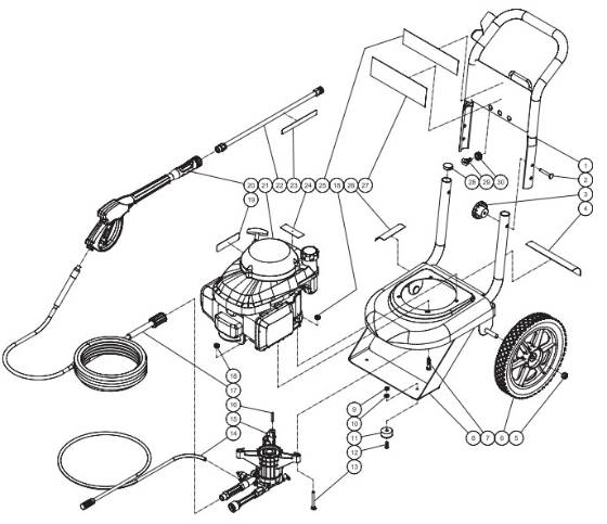 Mi-T-M, CV-2600-0JMC Parts