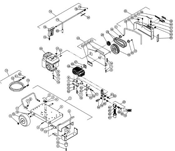 Mi-T-M, CW-2504-CMV4 Parts