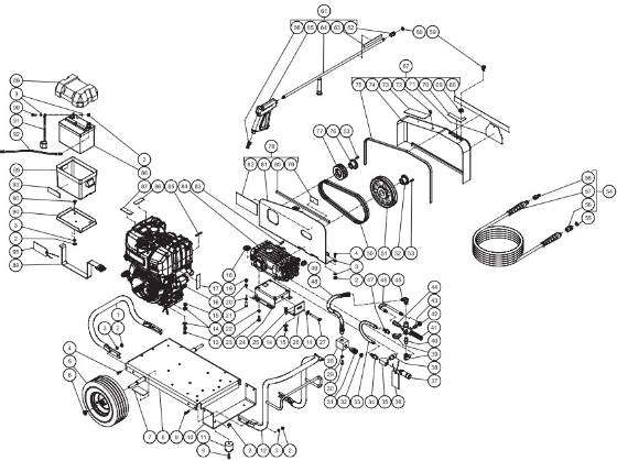 Mi-T-M, CW-3004-0MKD Parts