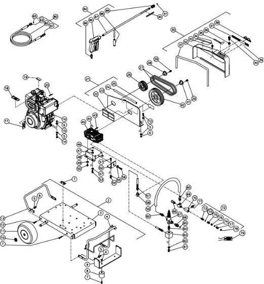 Mi-T-M, CW-3004-4MDY Parts