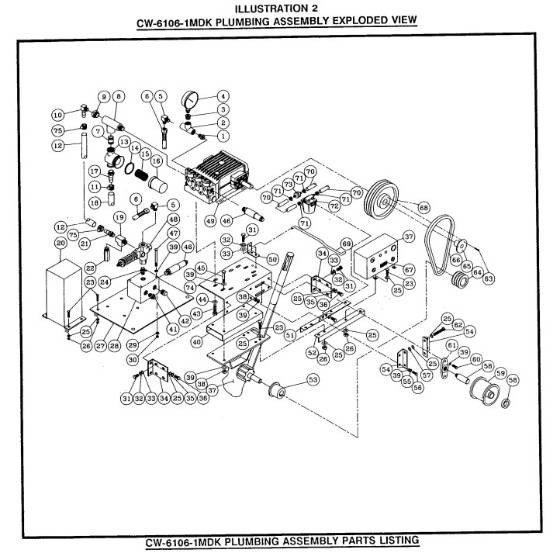 Mi-T-M, CW-6106-1MDK Parts