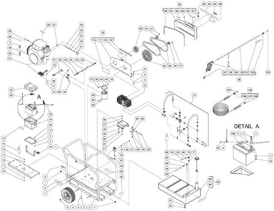 Mi-T-M, CWC-5005-3MGH Parts