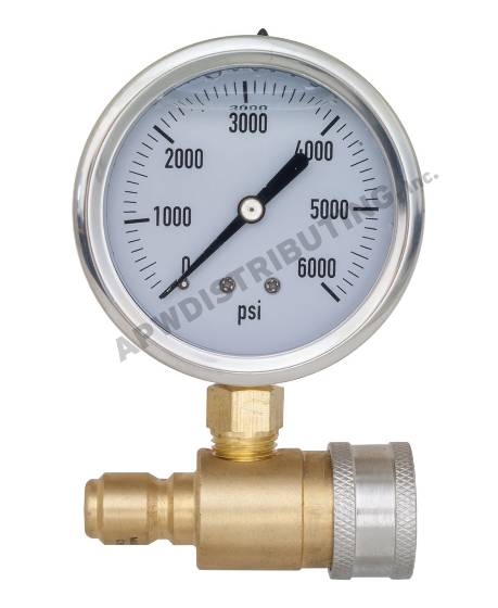 Gauge with Quick Disconnect Kit (Complete)