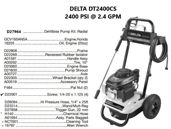 DELTA, DT2400CS