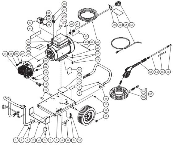 Mi-T-M, GRAINGER GC-3004-0ME1 Parts