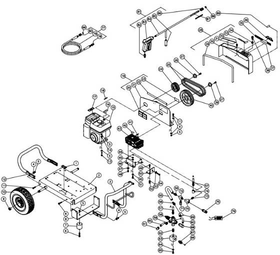 Mi-T-M, GRAINGER GC-3504-4MGH Parts