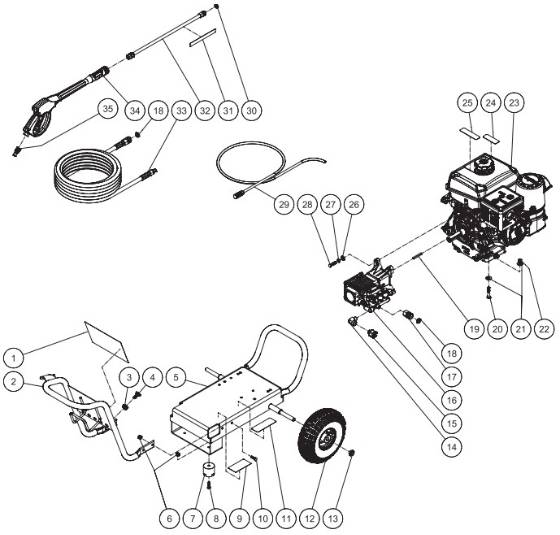 Mi-T-M, GRAINGER GC-4000-0MMB Parts