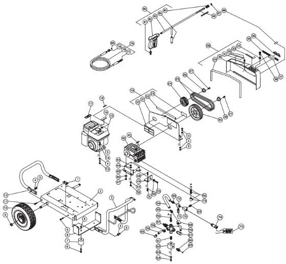 Mi-T-M, GRAINGER GC-4003-3MGH Parts