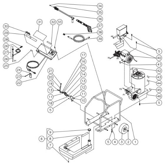 Mi-T-M, GRAINGER GH-1002-SM10 Parts