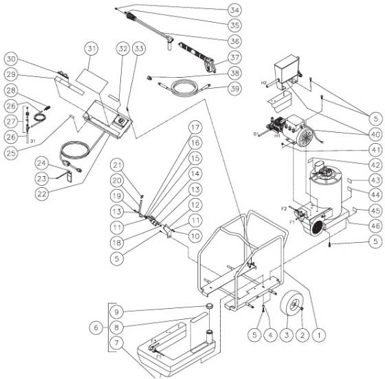 Mi-T-M, GRAINGER GH-1502-0M10 Parts