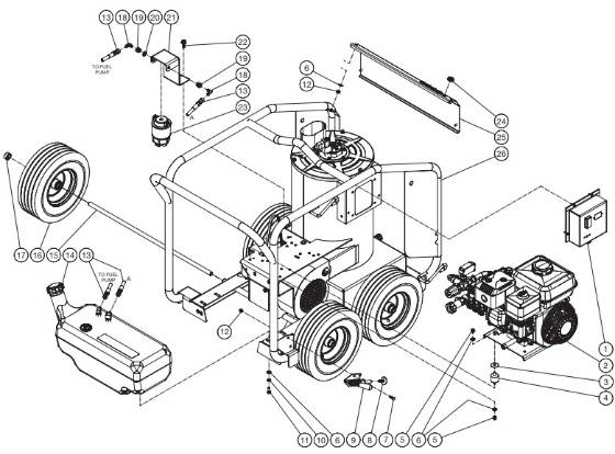 Mi-T-M, GRAINGER GH-2403-0GAH Parts