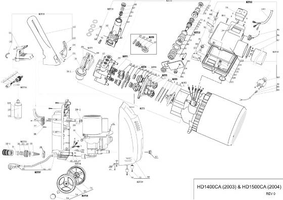 HUSKY, HD1500CA Parts