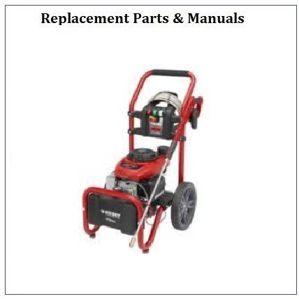 Husky HU80432A Pressure Washer Replacement Parts