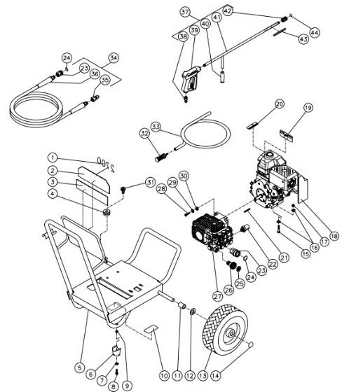 Mi-T-M, JP-2703-0MHB Parts