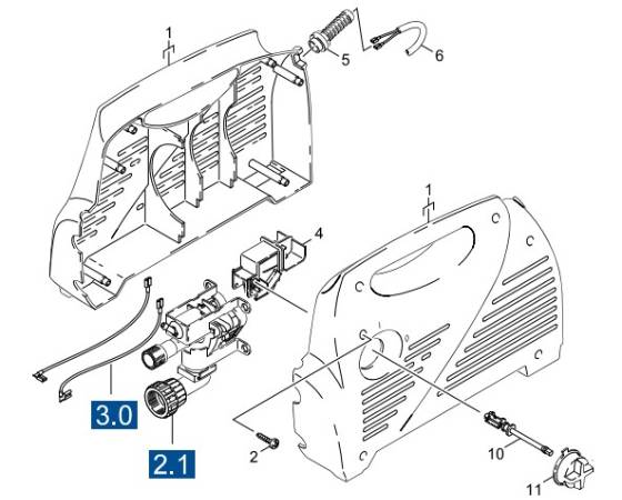 KARCHER, K1350-PL-WB 1.223-958.0 Parts