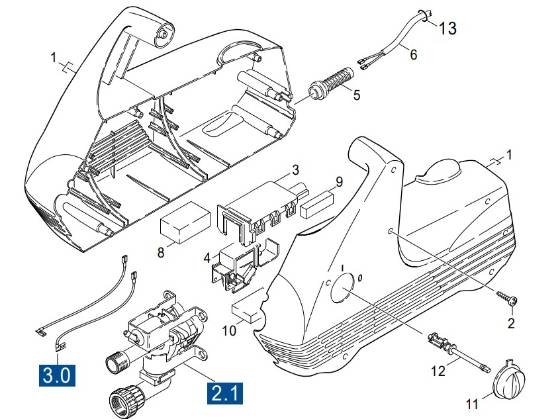 KARCHER, K210 Plus 1.223-680.0 parts