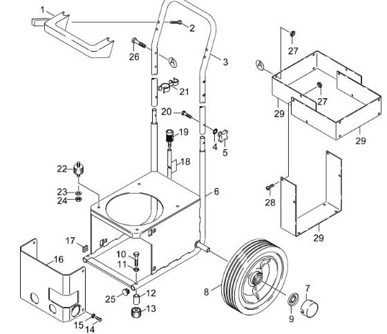 KARCHER, K2200GC 1.884-822.0 Parts