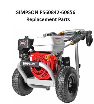 SIMPSON PS60842-S Pressure Washer Parts