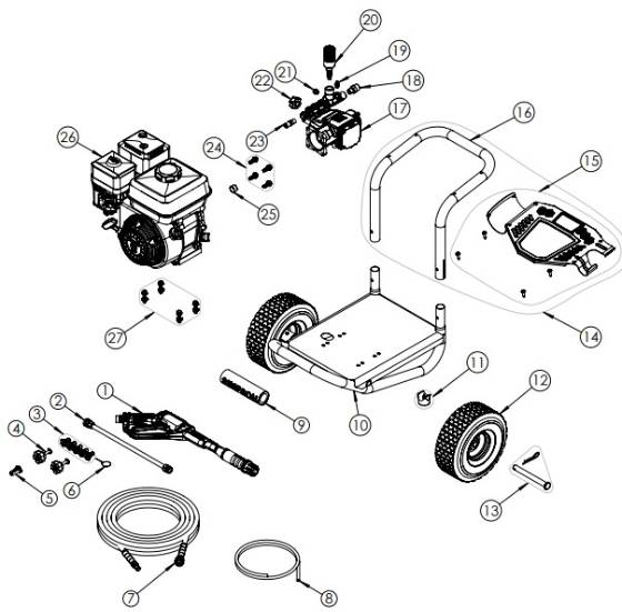 SIMPSON, PS61433 Parts