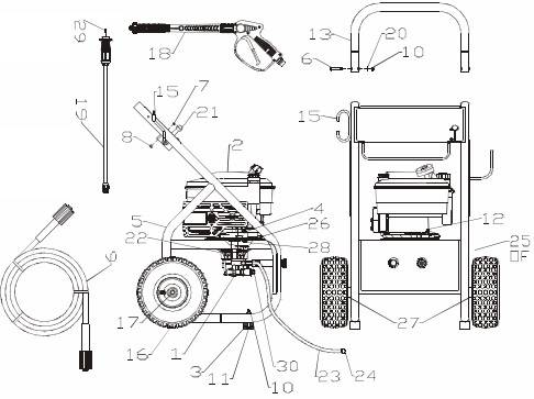 POWERMATE, PW0912201 Parts